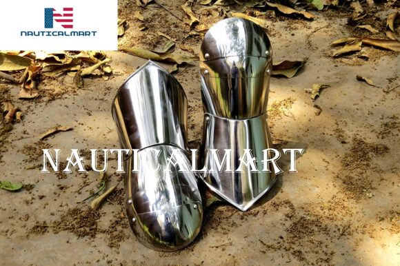 NauticalMart Medieval Functional Gauntlets Metal Armor Hand Pair Halloween Costume