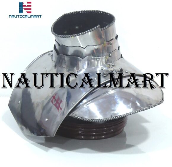 NAUTICALMART Plate Armour Medieval Knights Neck Plate Armor Gorget - Image 2