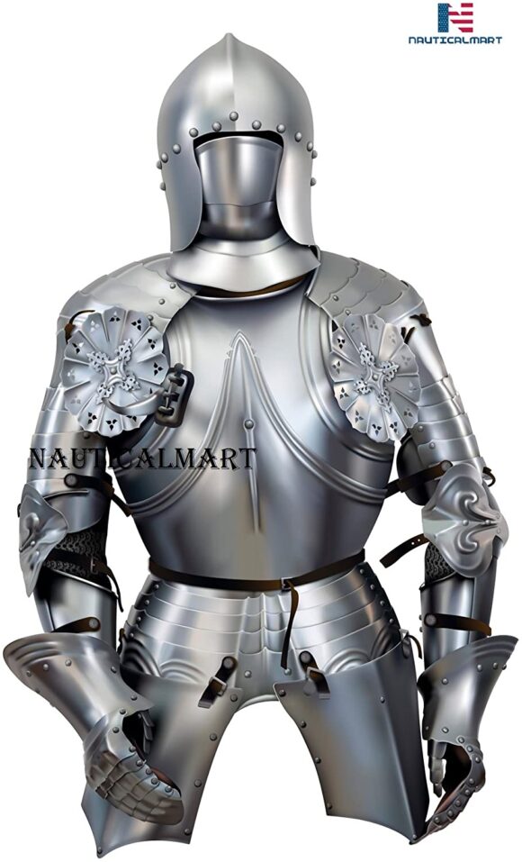 NauticalMart Medieval Reenactment Knight Half Suit of Armor Halloween Costume