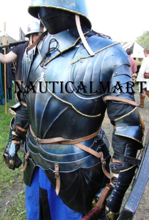 NauticalMart Medieval Reenactment Knight Half Suit of Armor