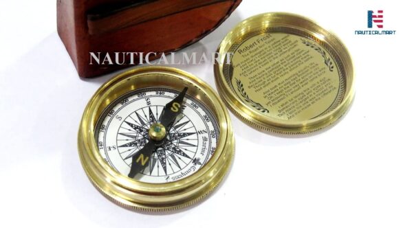 Brass Compass Nautical Maritime Gift