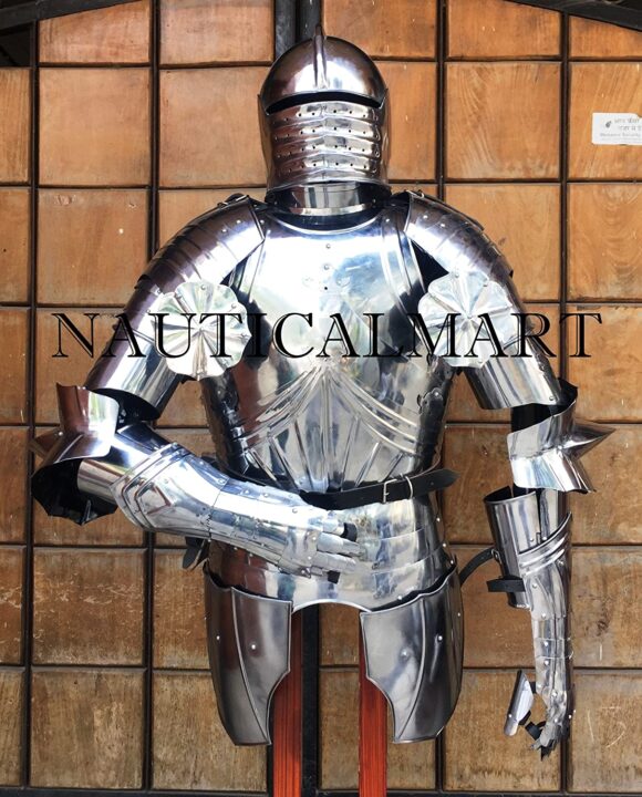 NAUTICALMART LARP German Maximillian Half Suit Halloween Armor Costume by NauticalMart