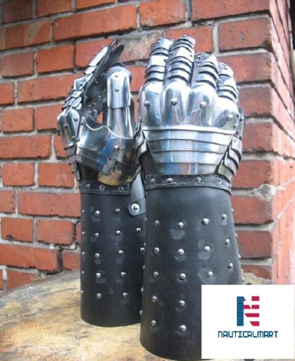 NauticalMart Medieval Gauntlet Armour Pair of SCA Historical for Combat