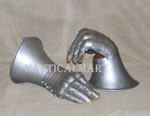 NauticalMart Medieval Knight Steel Armor Gauntlets