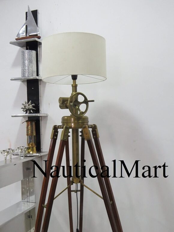 Royal Marine Tripod Floor Lamp by NauticalMart