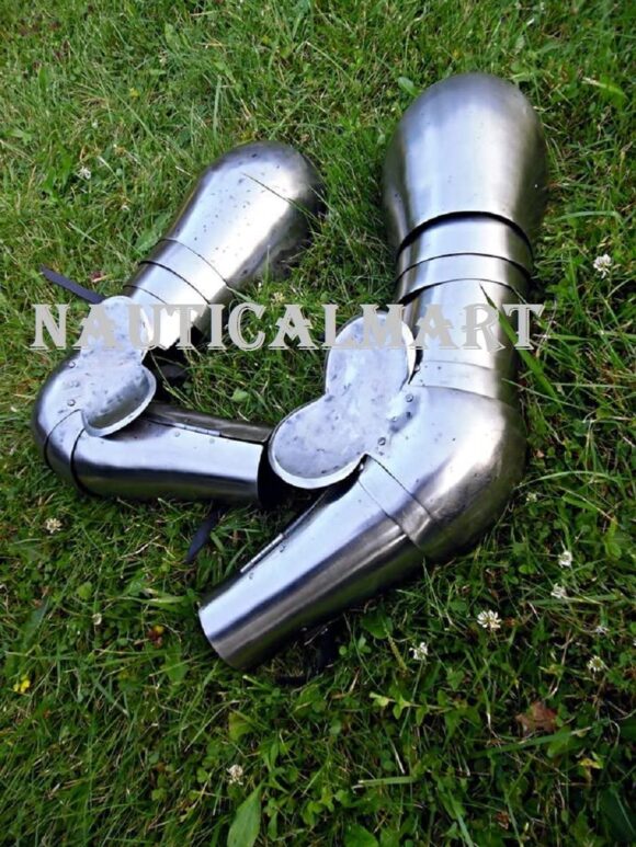 NAUTICALMART Medieval Full Arm Guards LARP Armor Halloween Costume