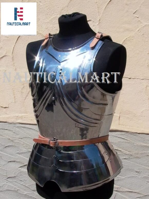 NAUTICALMART Plate Armour Medieval Cuirass Armour Breastplate Halloween Costume