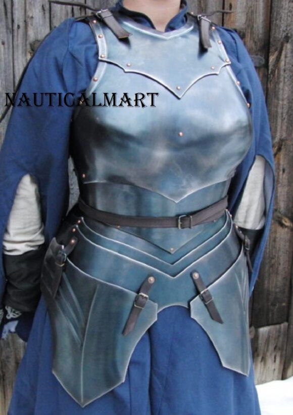 NAUTICALMART Medieval Female Fantasy Dark Knight Armor Cuiasss Breastplate