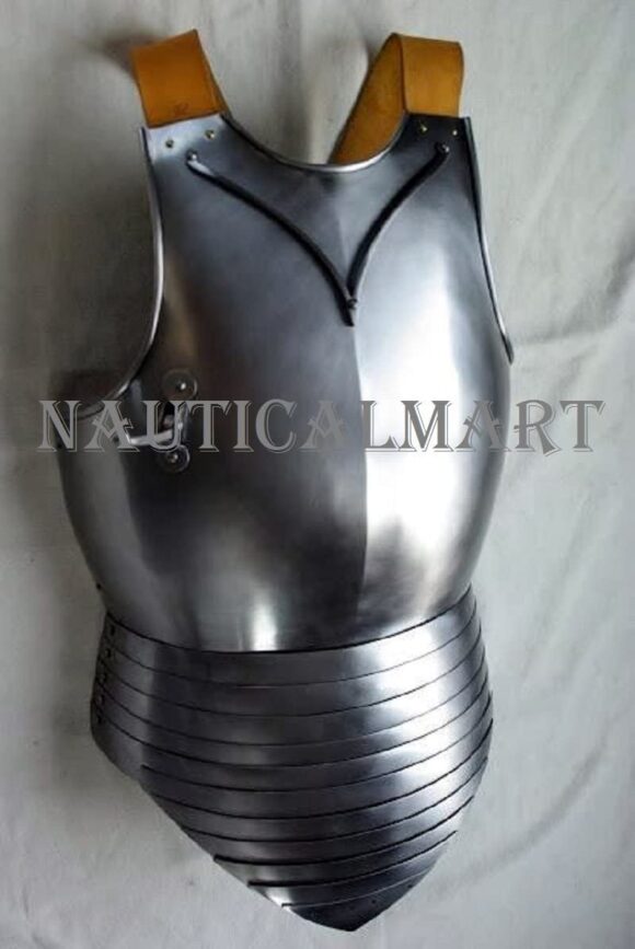 NAUTICALMART Medieval Plate Armour Steel Fantasy Costume Breastplate LARP Halloween