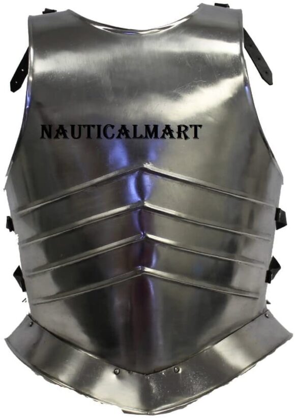 NauticalMart Medieval Steel Gothic Knight Breastplate LARP Armor