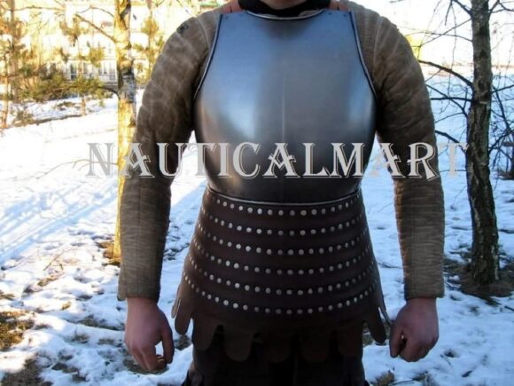 NAUTICALMART Medieval Steel Fantasy Armour Costume Breastplate