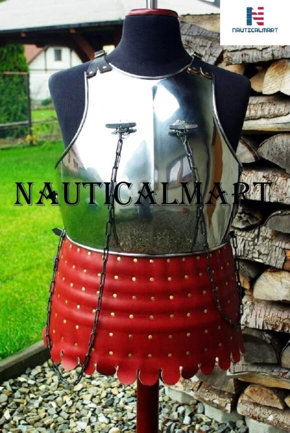 NAUTICALMART Plate Armour Steel Fantasy Medieval Costume Breastplate