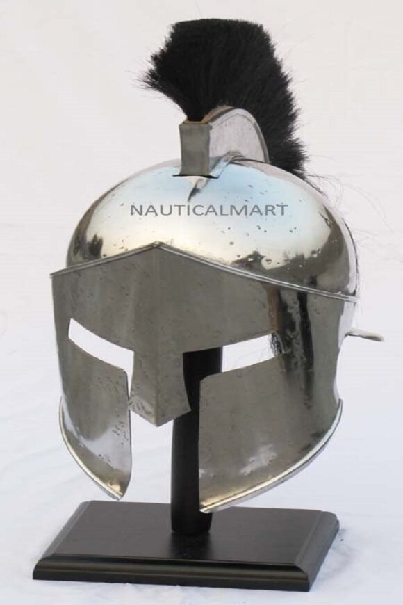 NauticalMart King Leonidas Spartan 300 Helmet Medieval Roman Greek Armor Halloween Costume