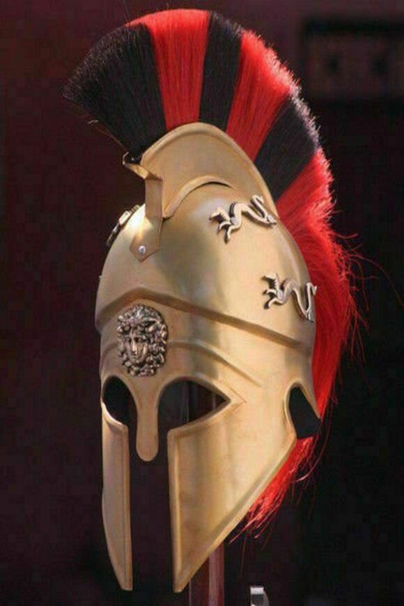 Nautical-Mart Royal Greek Corinthian Helmet Armor Medieval Knight Spartan