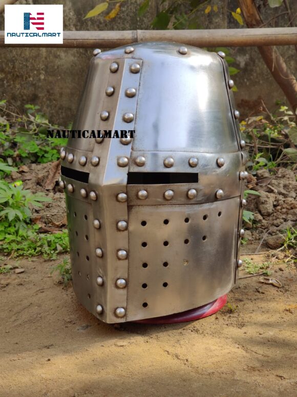 Nautical-Mart IR80685C Great Helm Knight Templer Helmet