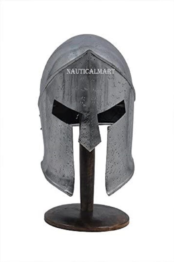 NauticalMart 300 Spartan Steel Helmet Roman Armor