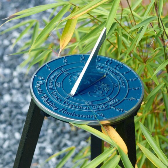 Nautical-Mart 15th Crystal Wedding Anniversary Sundial Gift Idea is A Great Present for Him, for Her Or for A Couple to Celebrate 15 Year of Marriage (15th Anniversary) - Image 4