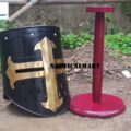 IR80685C Great Knight Helms Crusader Helmet - Image 3