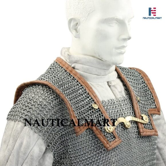 NM012365 NauticalMart Lorica Hamata Roman Chainmail Armor Extra Large - Image 6