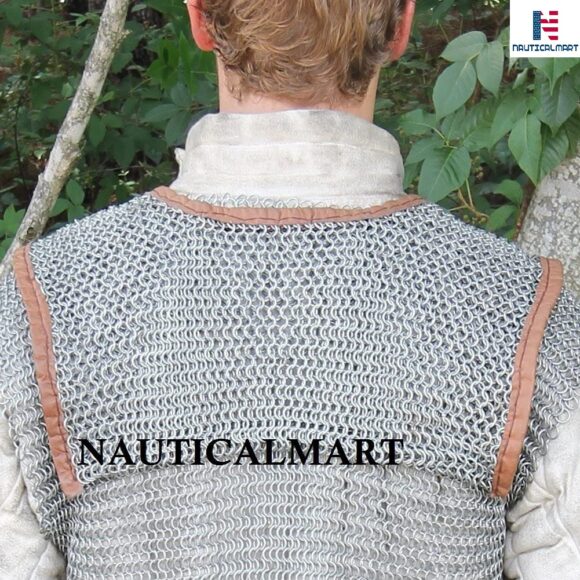 NM012365 NauticalMart Lorica Hamata Roman Chainmail Armor Extra Large - Image 8