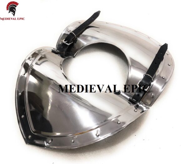 Medieval Knight Armor Gorget LARP Cosplay Halloween Costume - Image 2