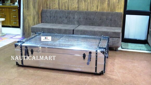 NauticalMart Coffee Table Trunk Home Decor Furniture