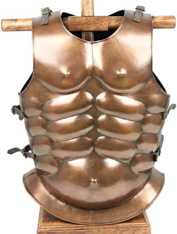 NauticalMart Medieval Roman Greek Muscle Body Armor Cuirass Copper Finish - Image 3