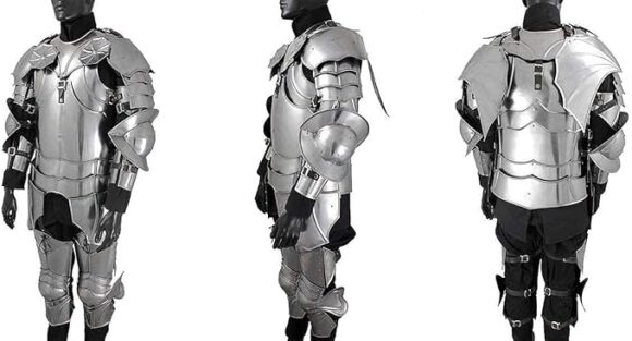 NauticalMart LARP Suit Of Armor- Gothic wearable Suit Of Armor - Image 3