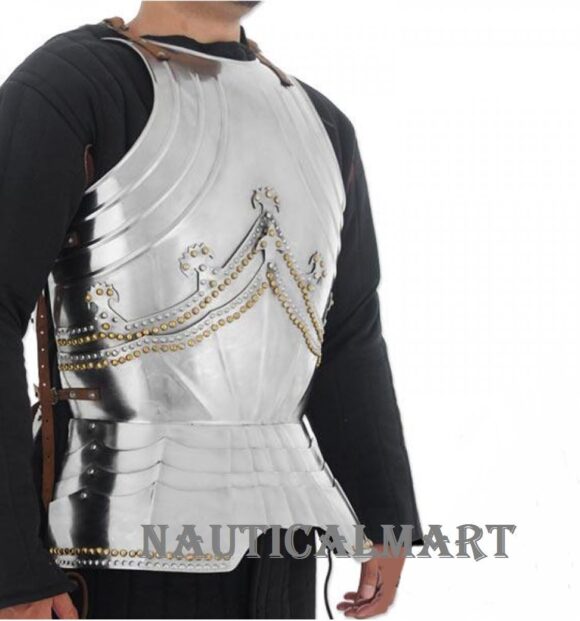 NauticalMart Medieval Armor European Warrior Breastplates - Image 2