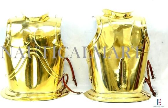 NauticalMart Greek Bell Muscle Armor Brass Cuirass LARP SCA Reenactment - Image 3