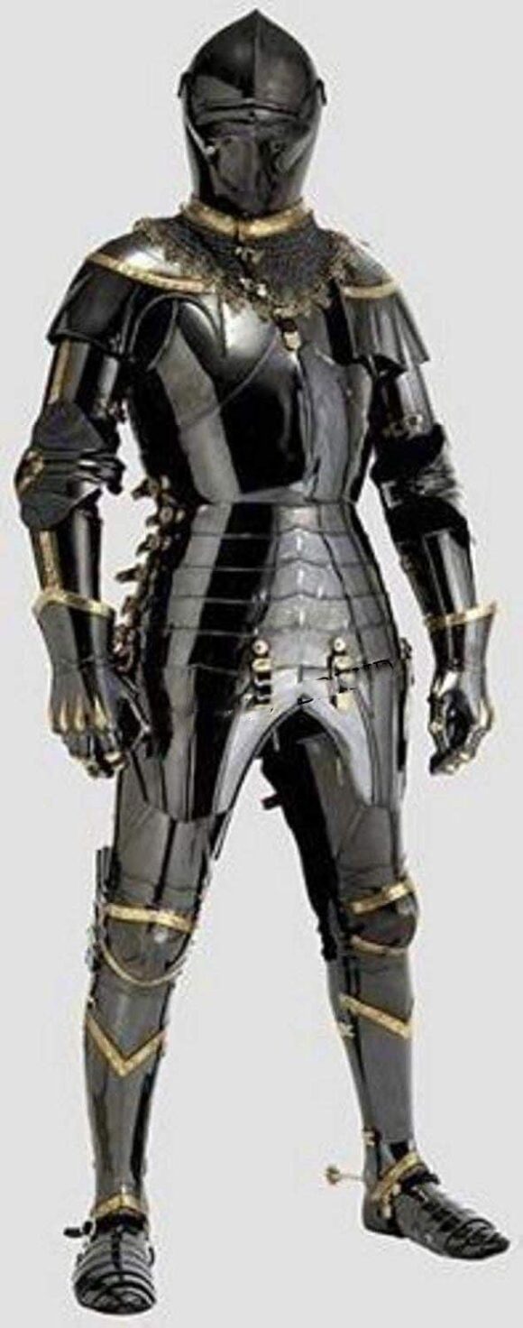 NauticalMart Medieval Knight Suit of Armor Combat Full Body Armour Wearable Handicraft Replica