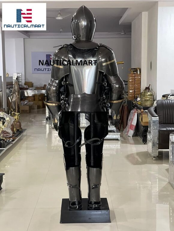 NauticalMart Medieval Knight Suit of Armor Combat Full Body Armour Wearable Handicraft Replica - Image 3