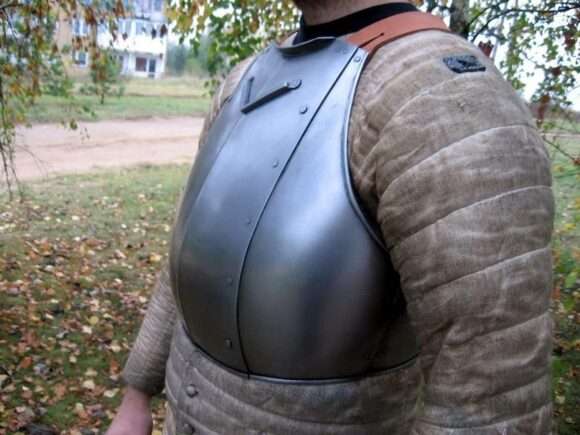 Medieval Reenactment Steel Cuirass Breastplate - Image 2