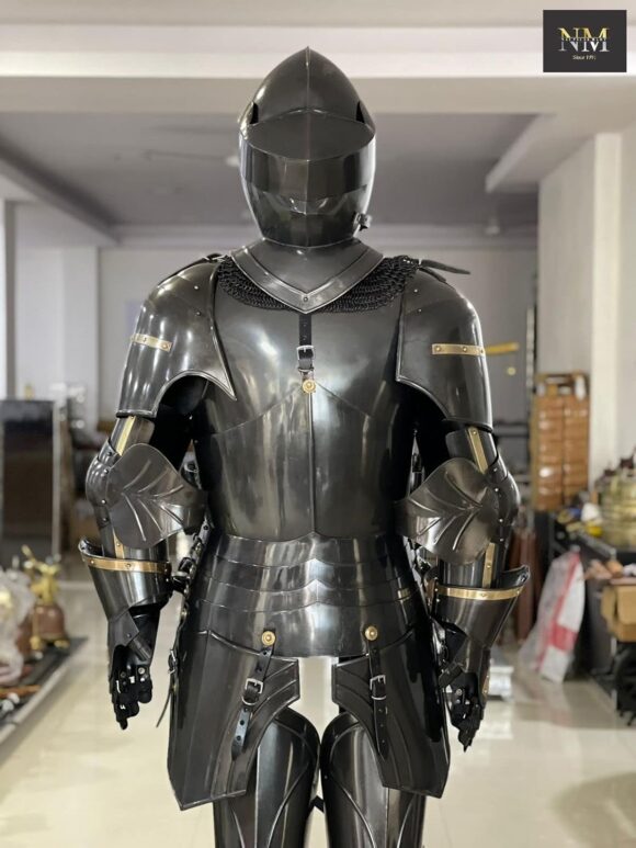 NauticalMart Medieval Knight Suit of Armor Combat Full Body Costume Battle Ready Armour Wearable Custom Armor - Image 3