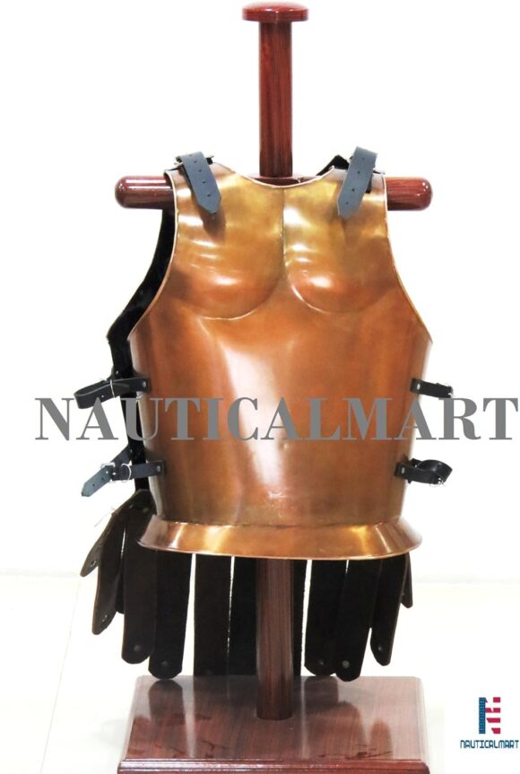 Medieval Greek Muscle Armor Cuirass Body Armor Halloween Costume - LARP - Image 4