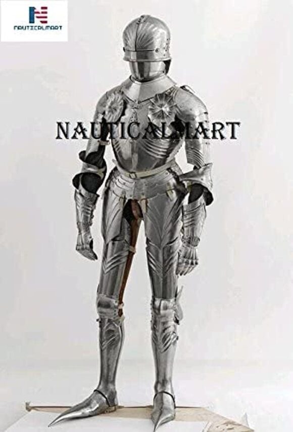 Nauticalmart Wearable Knight Gothic Suit of Armor - LARP Halloween Costume - Image 3