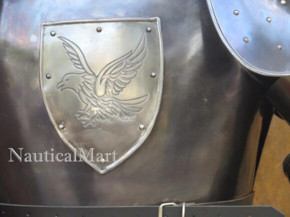 NauticalMart 17th Century War Dark Knight Suit of Armor Full Body Armor Halloween Costume - Image 3