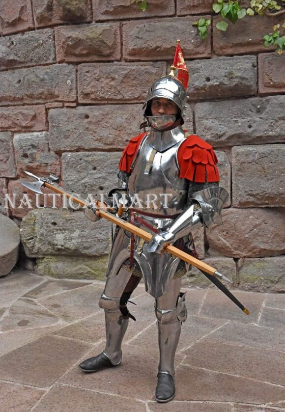 NauticalMart 15th Century Gothic Suit of Armor Medieval Knight German Costume Renaissance Armour - Image 3