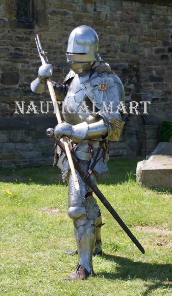 NauticalMart Medieval Wearable Gothic Full Suit of Armour Halloween Costume - Image 4