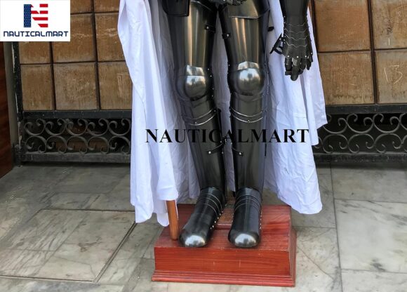 Nauticalmart LARP Armor - Halloween Dark Knight Full Crusader Wearable Suit of Armor - Image 4