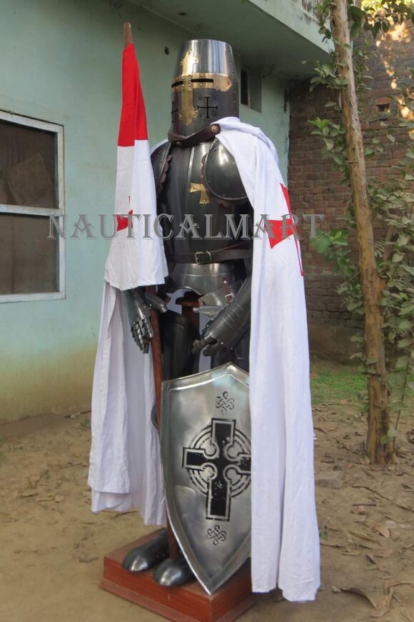 NauticalMart Medieval Wearable Knight Crusader Full Suit of Armour Costume - Image 5