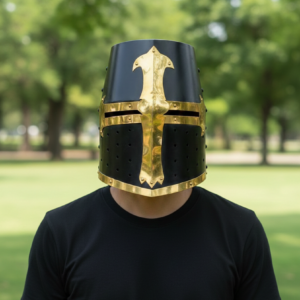 Medieval Great Templar Armor Helmet From The 13th–14th Century