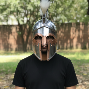 Medieval Greek Corinthian Helmet