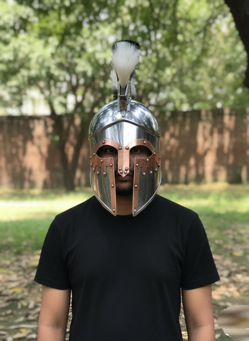 Medieval Greek Corinthian Helmet