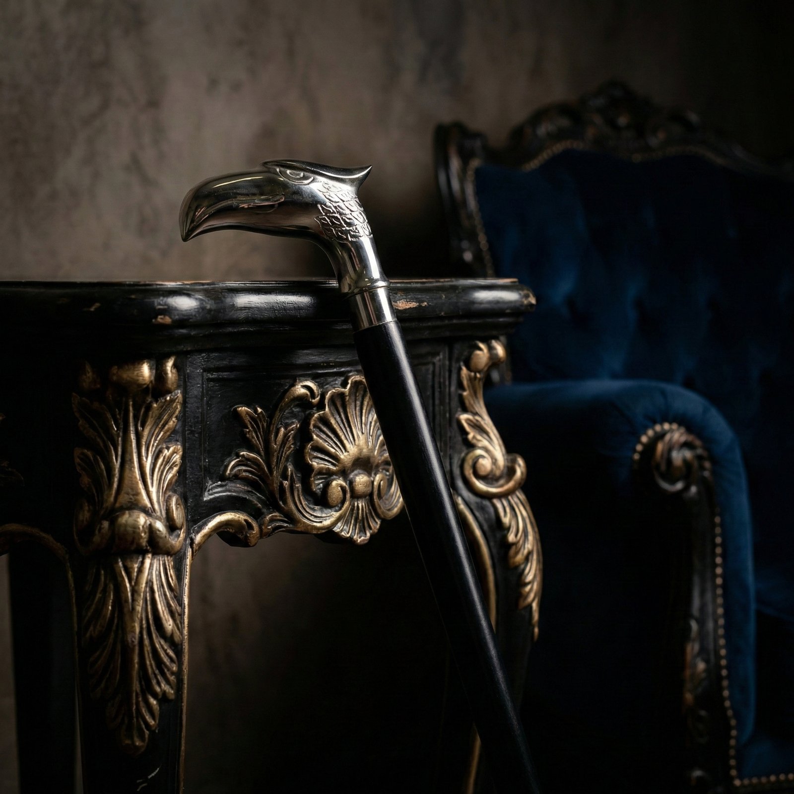 Walking Stick For Men Women Seniors Lightweight Detachable Handmade Cane With Decorative Silver Handle Unique Gift For Adults