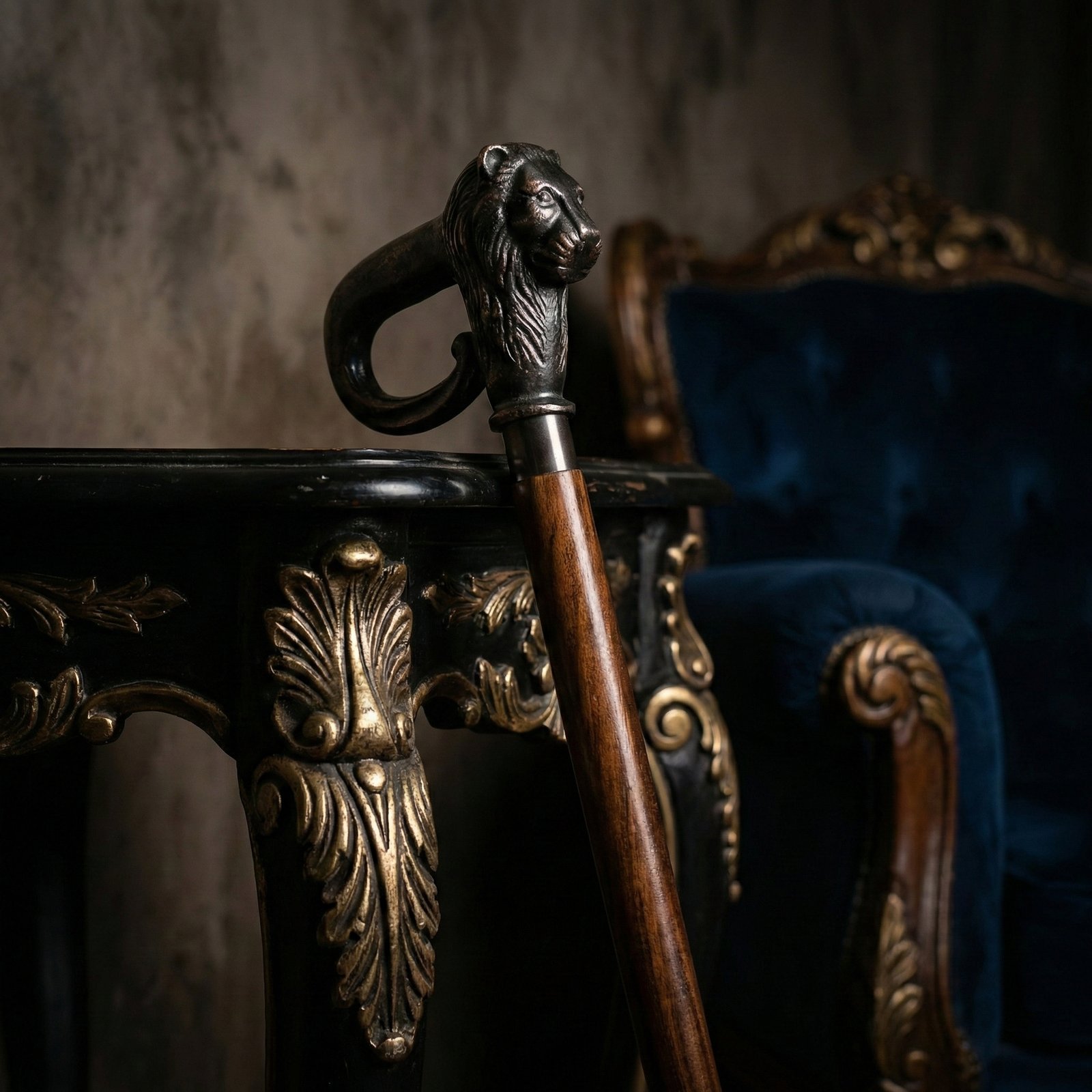 Wooden Walking Stick Cane, Natural Wood With Antique Handle Knob, Elegant Gift For Men And Women