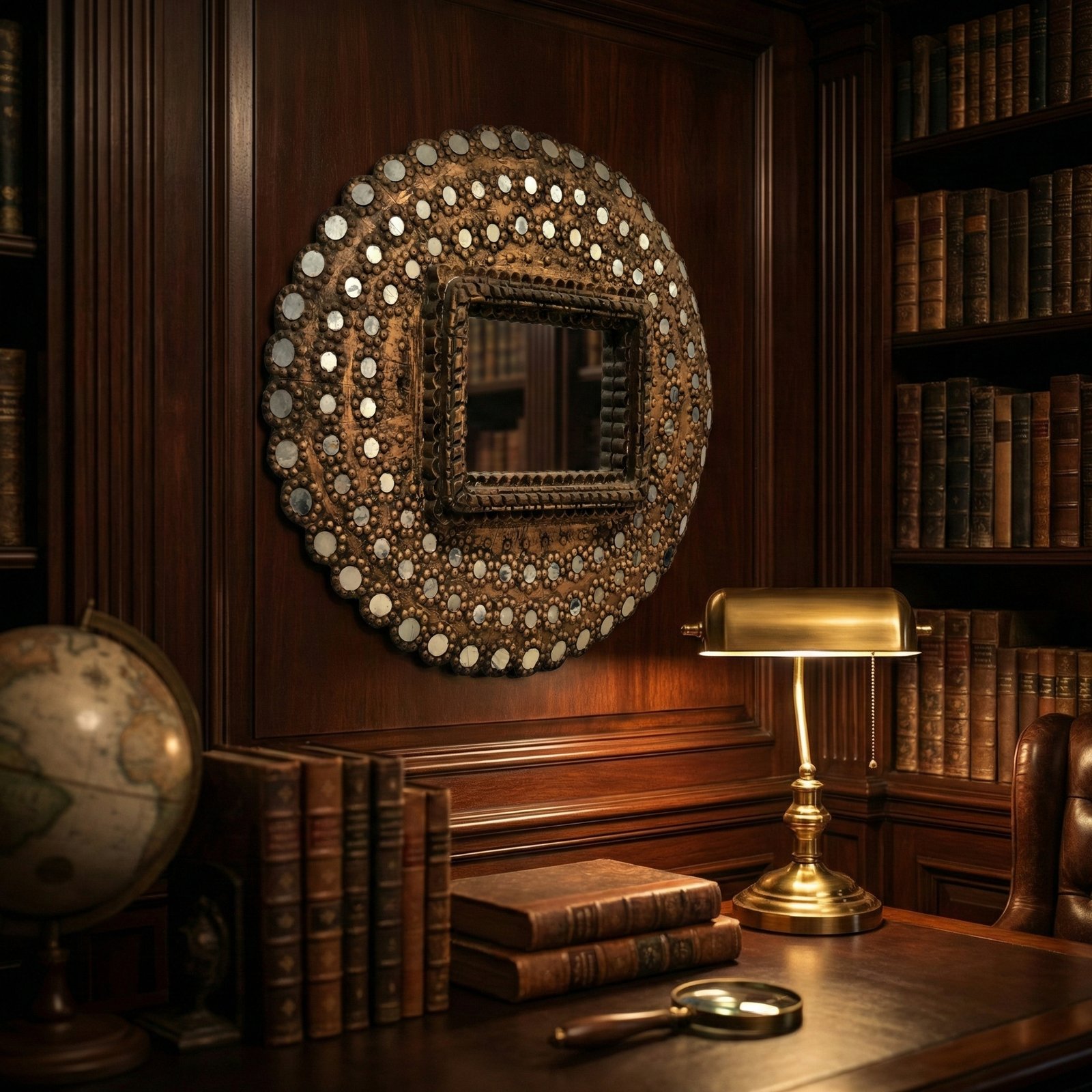 Peacock Mirror