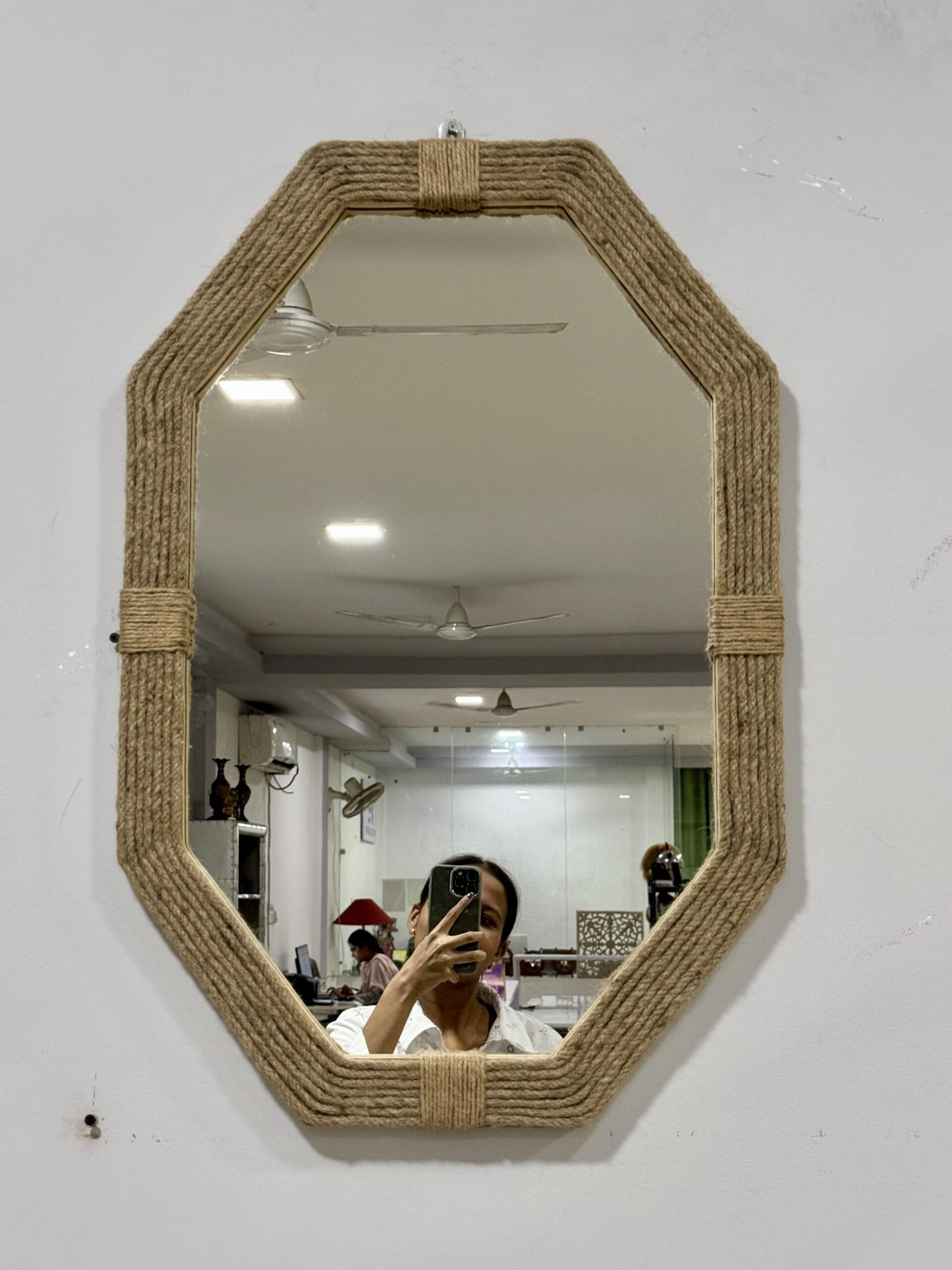 Jute Mirror - Image 4