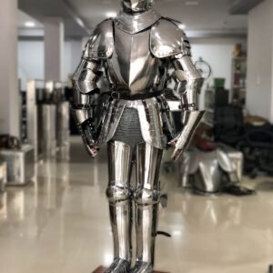 Historium Vault Medieval Wearable Knight Crusader Full Suit of Armor Halloween Costume