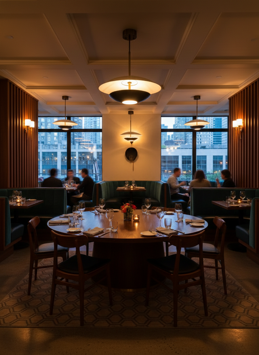Orbital Tiered Pendant Light